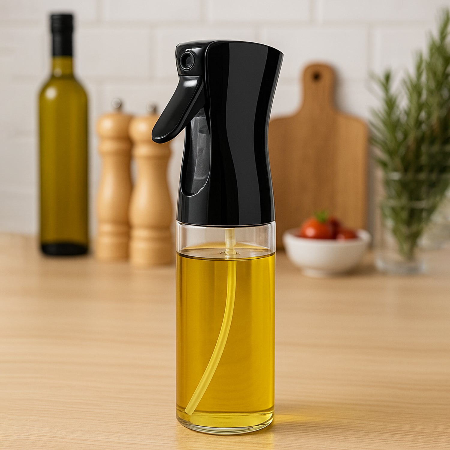 Plastic Oil Spray Bottle - Versatile Kitchen Gadgets (300 ML) Plastic Oil Spray Bottle - Versatile Kitchen Gadgets (300 ML)